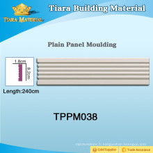 Moulures modernes en murs en polyuréthane pour décoration intérieure TPPM038